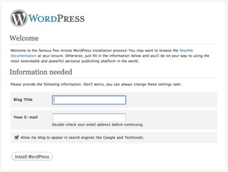 Blog WordPress